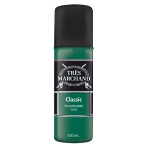 Desodorante Spray Très Marchand Masculino Classic 100ml