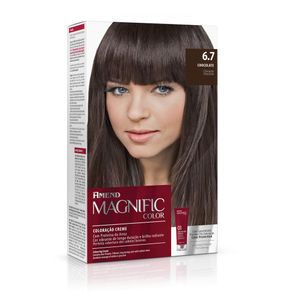 Coloração Kit Creme Magnific 6.7 Chocolate