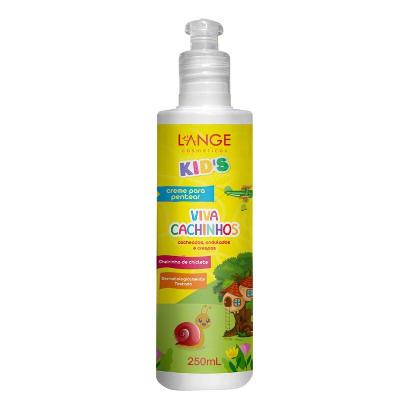 Le Ange: Creme Pentear Kids 250ml + Viva Cachinhos. Iap! - Iap