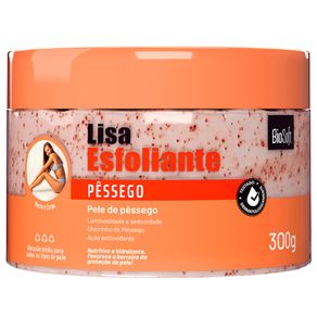 Creme Esfoliante Lisa Solf Hair Pêssego 300g