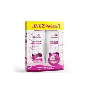 Kit Sabonete Íntimo Cia. Da Natureza Água Micelar 210ml