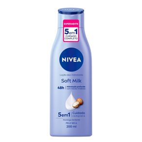 Loção Hidratante Nivea Soft Milk 200ml