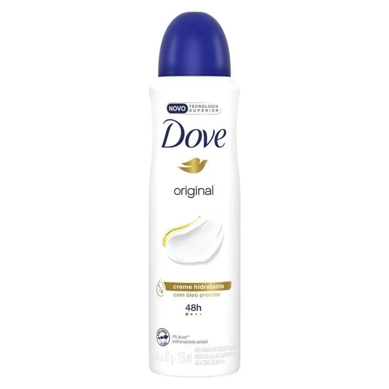 Desodorante Aerosol Dove Original 89G - Iap Cosméticos