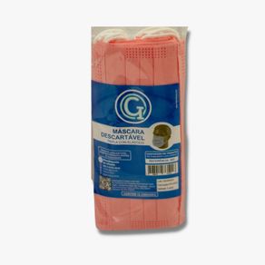 Máscara Descartável Gi Elástico c/12 Ref 22 Rosa