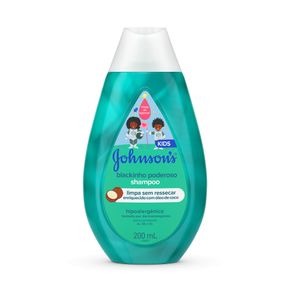 Shampoo Johnson's Kids Blackinho Poderoso 200ml