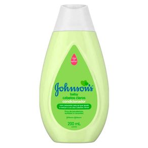Condicionador Infantil Johnson Claros 200ml