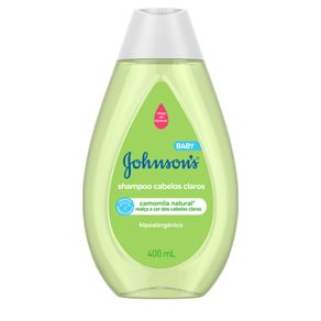 Shampoo Infantil Johnson's Baby Cabelos Claros 400ml