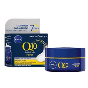Creme Facial Nivea Q10 Power Antissinais Noite 49g