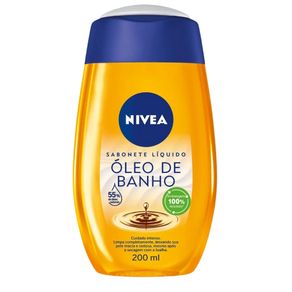 Sabonete Líquido Nivea Óleo De Banho 200ml