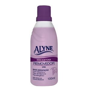 Removedor De Esmalte Alyne Sem Acetona Uva 100ml