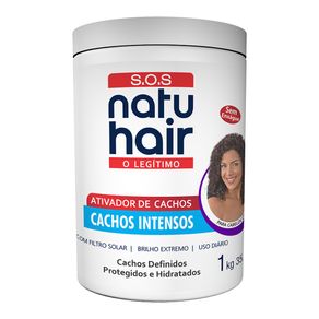 Ativador de Cachos SOS NatuHair Cachos Intensos 1kg
