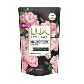 Sabonete Líquido Lux Botanicals Rosas Francesas Refil 200ml
