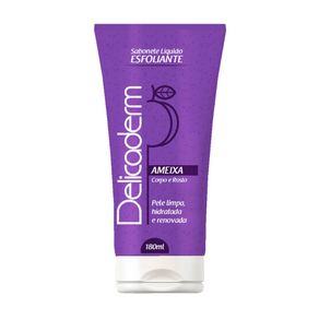 Sabonete Esfoliante Delicaderm Ameixa 180ml