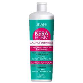 Condicionador Skafe Keraform Cachos Definidos 500ml