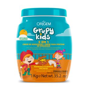 Creme De Cabelo Infantil Grupy Kids Xô Embaraço 1kg