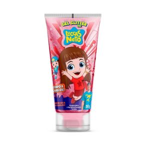 Gel Glitter Infantil Luccas Neto 180ml