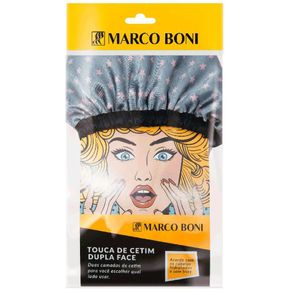 Touca de Cetim Marco Boni Anti Frizz Dupla face Sortido