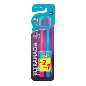 Escova Dental Ultramacia Pequena Condor Multisoft - 2un