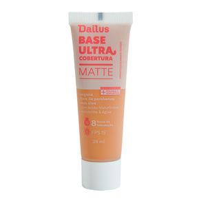 Base Líquida Dailus Ultra Cobertura Fps15 D7 Medio 28ml
