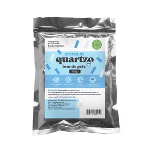 Esfoliante Tom de Pele Cristais de Quartzo 60g