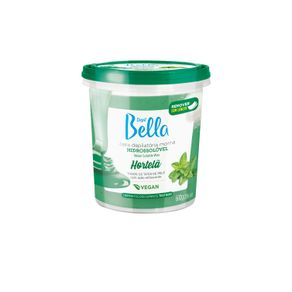 Cera Depil Bella Hortelã Hidrossolúvel Pote 600g