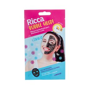 Máscara Facial Ricca Borbulhante 28g