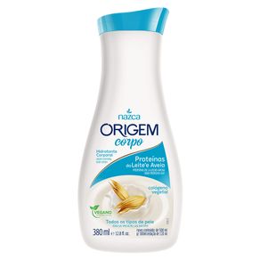 Creme Hidratante Corporal Proteínas do Leite e Aveia Origem