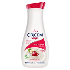 Creme Hidratante Corporal Cereja e Avelã Origem 380ml