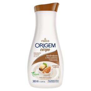 Creme Hidratante Corporal Amêndoas e Macadâmia Origem 380ml