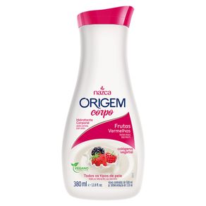 Creme Hidratante Corporal Frutas Vermelhas Origem 380ml