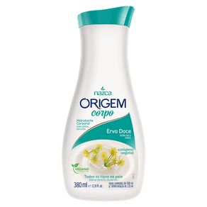 Creme Hidratante Corporal Erva Doce Origem 380ml