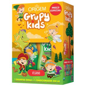 Kit Infantil Grupy Kids Brilho Iluminado 2 Itens