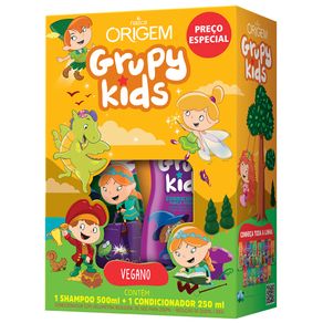 Kit Infantil Grupy Força Vitaminada 2 Itens