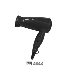 Mini Secador Lizz Portátil Para Viagem 1200w Bivolt