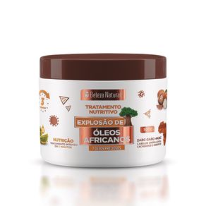 Creme de Tratamento Beleza Natural Óleos Africanos 500ml