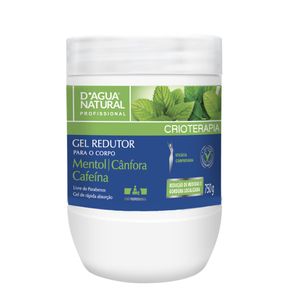 Gel Redutor Cafeína D'água Natural 750g