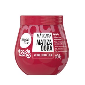 Máscara Matizadora Salon Line Todecacho Vermelho Cereja 300g