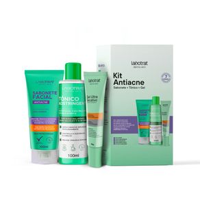 Kit De Tratamento Facial Labotrat Antiacne 3 Itens