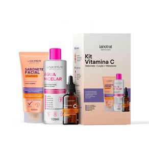 Kit De Tratamento Facial Labotrat Vitamina C 3 Itens