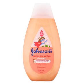 Shampoo Infantil Johnson Esp Cachos dos Sonhos 200ml
