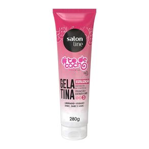 Gelatina Salon Line TôDeCacho Fixação Extra Forte 280g