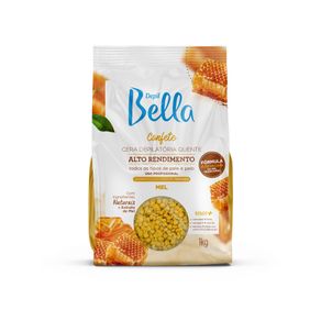 Cera Depilatória Quente Depil Bella Confete Mel 1kg
