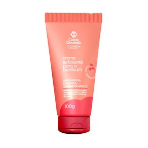 Creme Esfoliante Corpo Dourado Clinic+ Bumbum 100g