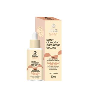 Sérum Clareador Corpo Dourado Clinic+ Áreas Escuras 30ml