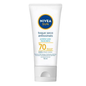 Protetor Solar Facial Nivea Toque Seco FPS70 40ml