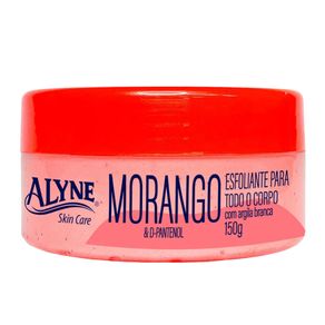 Creme Esfoliante Alyne Morango & D-Pantenol 150g