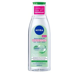 Água Micelar Nivea Limpeza 7 Em 1 Efeito Matte 200ml