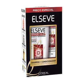 Kit Elseve Reparação Total 5 - Shampoo + Condicionador