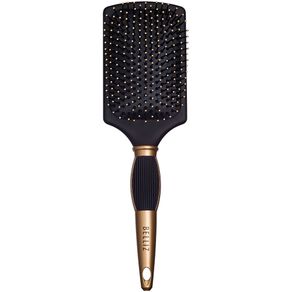 Escova De Cabelo Belliz Black & Gold Racket