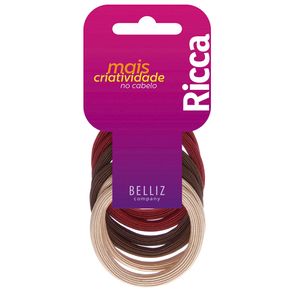 Elástico Para Cabelo Ricca 898 6mm